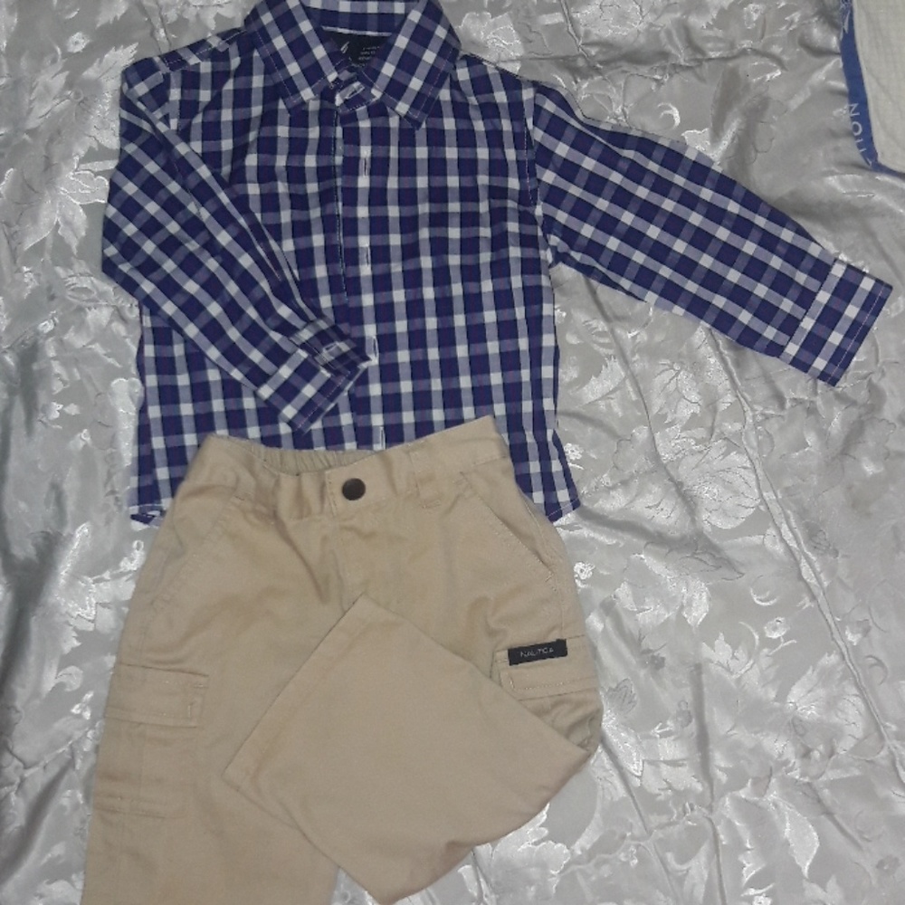 Nautica Dress Up set for infant boy